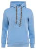 Zwillingsherz Hoodie "Nelina" in Hellblau