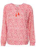 Zwillingsherz Bluse "Farina" in Orange