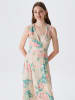 LTB Sukienka "Zoyapa" w kolorze beżowym