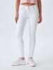 LTB Dżinsy "Molly M" - Slim fit - w kolorze białym