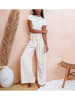 LA Angels Marlenehose in Creme