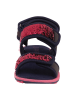 Kappa Sandały "Jerin" w kolorze granatowo-różowym