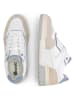 NoGRZ Leren sneakers "G.Grassi" beige/wit