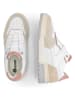 NoGRZ Skórzane sneakersy "G.Grassi" w kolorze beżowo-białym