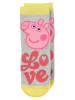 Peppa Pig Sokken grijs/geel