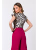 Stylove Bluzka w kolorze kremowo-czarnym