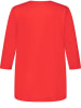 SAMOON Bluzka w kolorze czerwonym