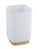 Wenko 2-delige set: tandenborstelbekers "Rotello" wit - (B)8,6 x (H)11,1 x (D)8,6 cm