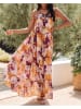 Milan Kiss Kleid in Orange/ Rosa