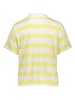 Herrlicher Poloshirt geel/wit