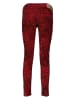 Herrlicher Spodnie w kolorze czerwono-czarnym