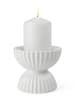 LYNGBY Kerzenständer "Tura" in Weiß - Ø 11,5 cm