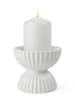 LYNGBY Świecznik "Tura" w kolorze białym - Ø 11,5 cm