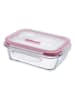 Pedrini Frischhaltedose "Fri.Go" in Transparent/ Rot - 320 ml