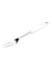 Pedrini Fleischgabel "Lillo next" in Silber/ Weiß - (L)33,5 cm