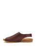 Comfortfusse Skórzane sandały w kolorze brązowym