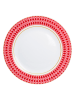 Ard'time 6er-Set: Speiseteller "Circus" in Blau/ Rot - Ø 26 cm