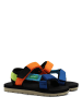 Benetton Sandały w kolorze czarnym ze wzorem