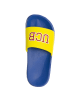 Benetton Slippers blauw/geel