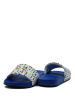 Benetton Slippers blauw/wit/meerkleurig
