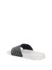 Benetton Slippers wit/zwart