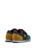 Benetton Sneakers donkerblauw/groen/mosterdgeel