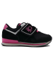 Benetton Sneakersy w kolorze czarno-różowym
