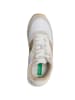 Benetton Sneakers in Beige/ Weiß/ Gold