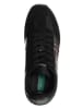 Benetton Skórzane sneakersy w kolorze czarnym