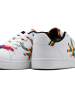 Benetton Sneakersy w kolorze biało-żółtym