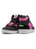 Benetton Sneakers in Schwarz/ Pink