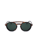 Carrera Okulary przeciwsłoneczne unisex w kolorze czarno-brązowo-zielonym