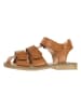 Wheat Leren enkelsandalen "Addison" lichtbruin