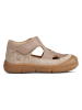 Wheat Leren enkelsandalen beige