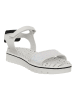 Patrizia Pepe Leder-Sandalen in Weiß