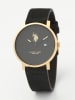 U.S. Polo Assn. 2-delige geschenkbox: quarzhorloge en armband zwart