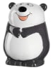 LEONARDO Spaarpot "Panda" zwart/wit - (H)12 x Ø 9 cm
