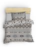 Colourful Cotton Beddengoedset "Afra" beige/lichtbruin