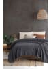 Colorful Cotton Bedsprei "Sidney" antraciet