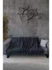 Colorful Cotton Bedsprei "Sidney" zwart
