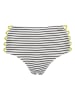 Venice Beach Bikini-Hose in Schwarz/ Gelb