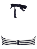 Venice Beach Biustonosz bikini w kolorze biało-czarnym