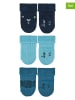 Sterntaler 3er-Set: Baby-Socken in Blau