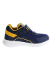 Jela shoes Skórzane sneakersy w kolorze granatowo-żółtym