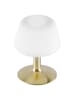 JUST LIGHT. Lampa stołowa LED w kolorze złotym - KEE G (A do G) - wys. 20 cm