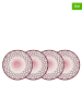 Bitz 4er-Set: Beilagenteller "Sorrento" in Rosa - Ø 16 cm