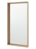 OYOY living design Lustro ścienne "Peili" w kolorze brązowym - 100 x 50 cm