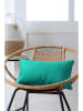 STOF France Kissen "Duo" in in Grün - (L)30 x (B)50 cm