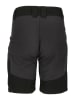 Zigzag Wander-Shorts "Bono" in Schwarz/ Anthrazit