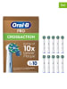 Oral-B 10er-Set: Ersatz-Bürstenköpfe "Pro CrossAction"